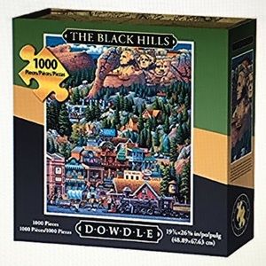 NEW - The Black Hills - 1000pc Jigsaw Puzzle by Dowdle